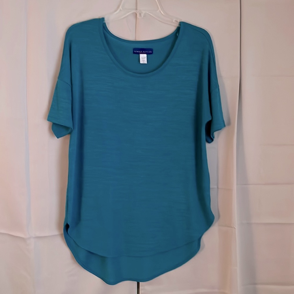 Aqua blue tunic